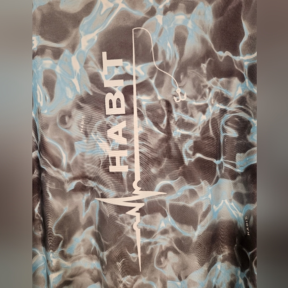 Habit Long Sleeve Performance Tee UPF 40+ UV Protection & Moisture Wicking NWT W - Picture 3 of 7